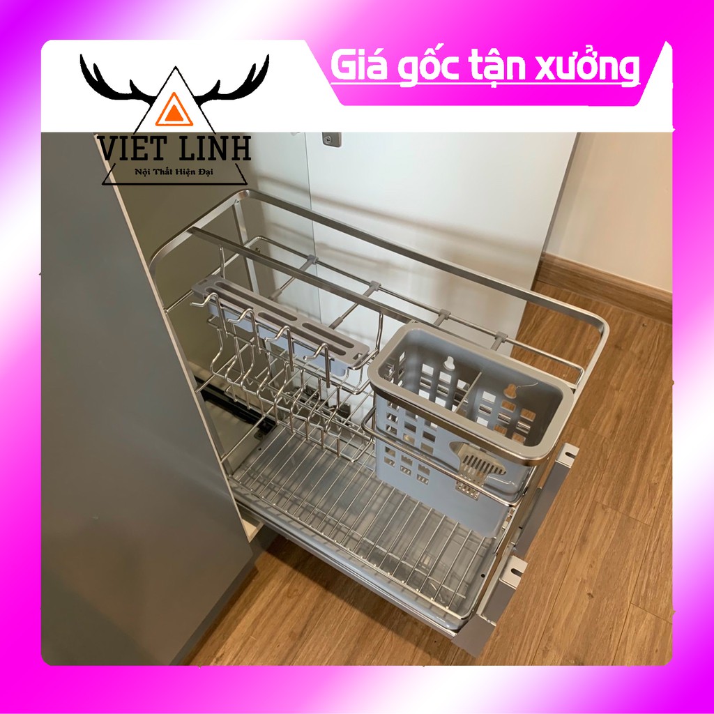 [CHÍNH HÃNG GIÁ XƯỞNG] Giá Để Dao, Thớt, Chai Lọ Inox 304 100% - Bảo Hành dài hạn, Hỗ Trợ Lắp Đặt