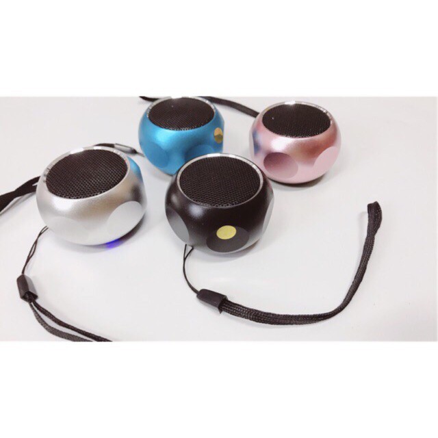[ xả kho ] C96   LOA BLUETOOTH  MINI M10 - LOA BLUETOOTH vỏ kim loại, âm thanh cực chất, có dây đeo