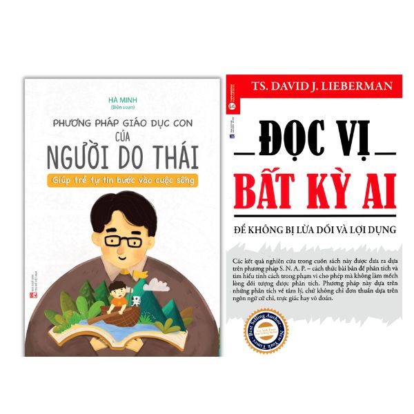 Sách - Combo Đọc Vị Bất Kỳ Ai + Phương Pháp Giáo Dục Con Của Người Do Thái (Bộ 2 Cuốn)
