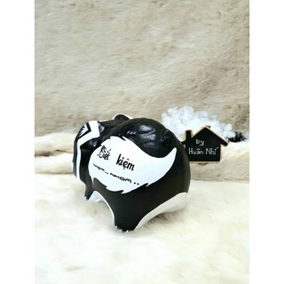 Heo đất Handmade - chó Alaska mặt ngáo