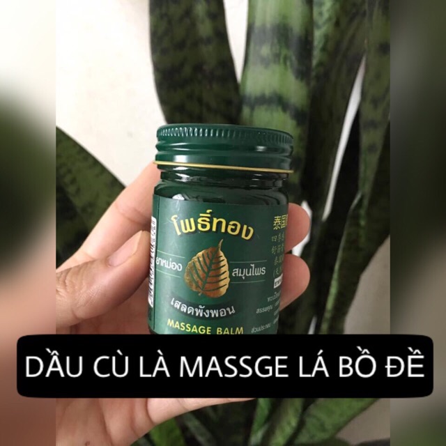 Dầu Cù Là Lá Bồ Đề Massage Balm 15g & 50g - Thái Lan