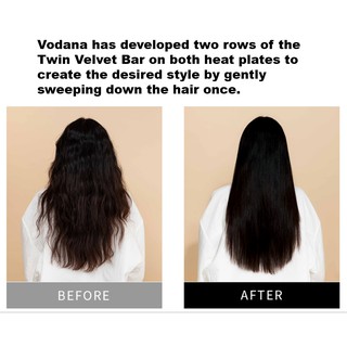 🇰🇷 VODANA VELVET BAR WIDE FLAT IRON MÁY Duỗi tóc (MILK TEA ROSE)