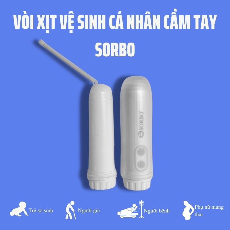 VÒI XỊT VỆ SINH CÁ NHÂN DU LỊCH CẦM TAY MINI NHỎ GỌN