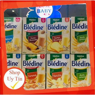 ✅bột lắc sữa bledina hộp 400g đủ vị, date 2021