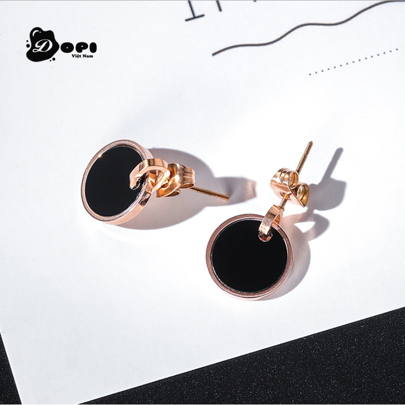 Bông tai form ngắn cá tính