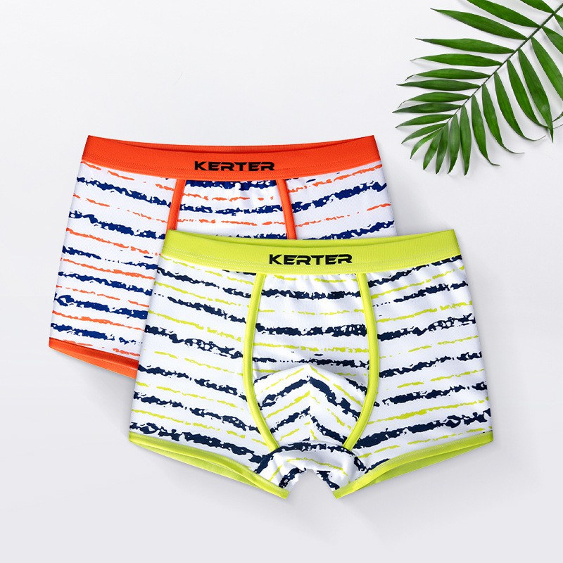 Set 2 Quần Lót Boxer Cotton Cho Bé Trai