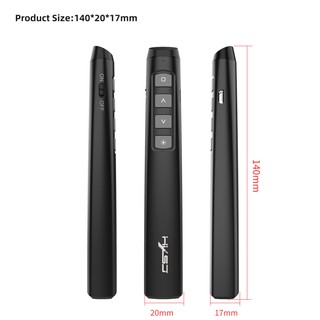 Handy white wireless PPT projector control laser pen