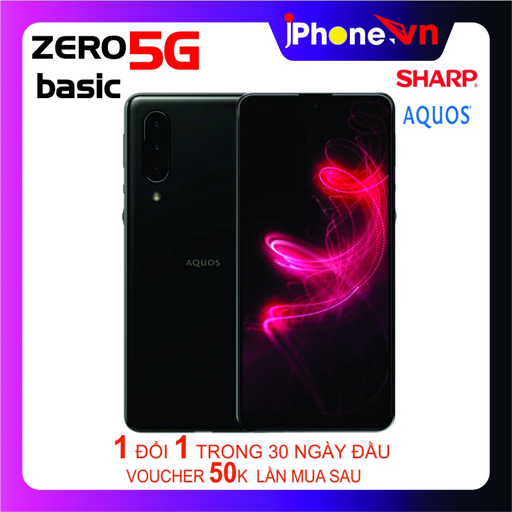 Điện thoại Sharp Aquos Zero 5G basic S765/6/64GB 4000mah 240hz