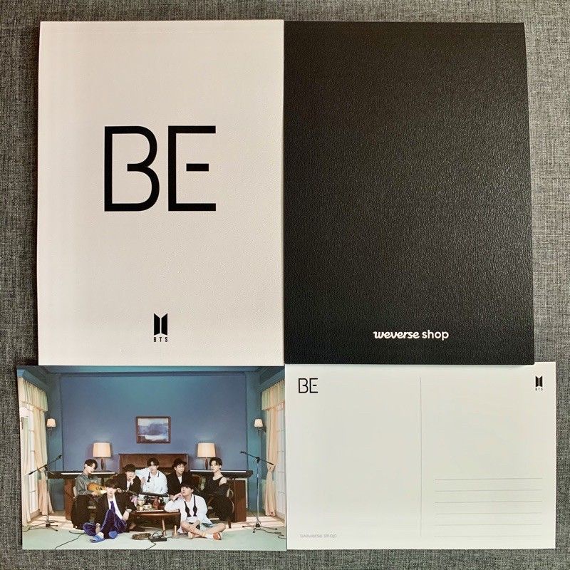 BTS QUÀ PRE ORDER WEVERSE SHOP ( postcard nguyên seal)