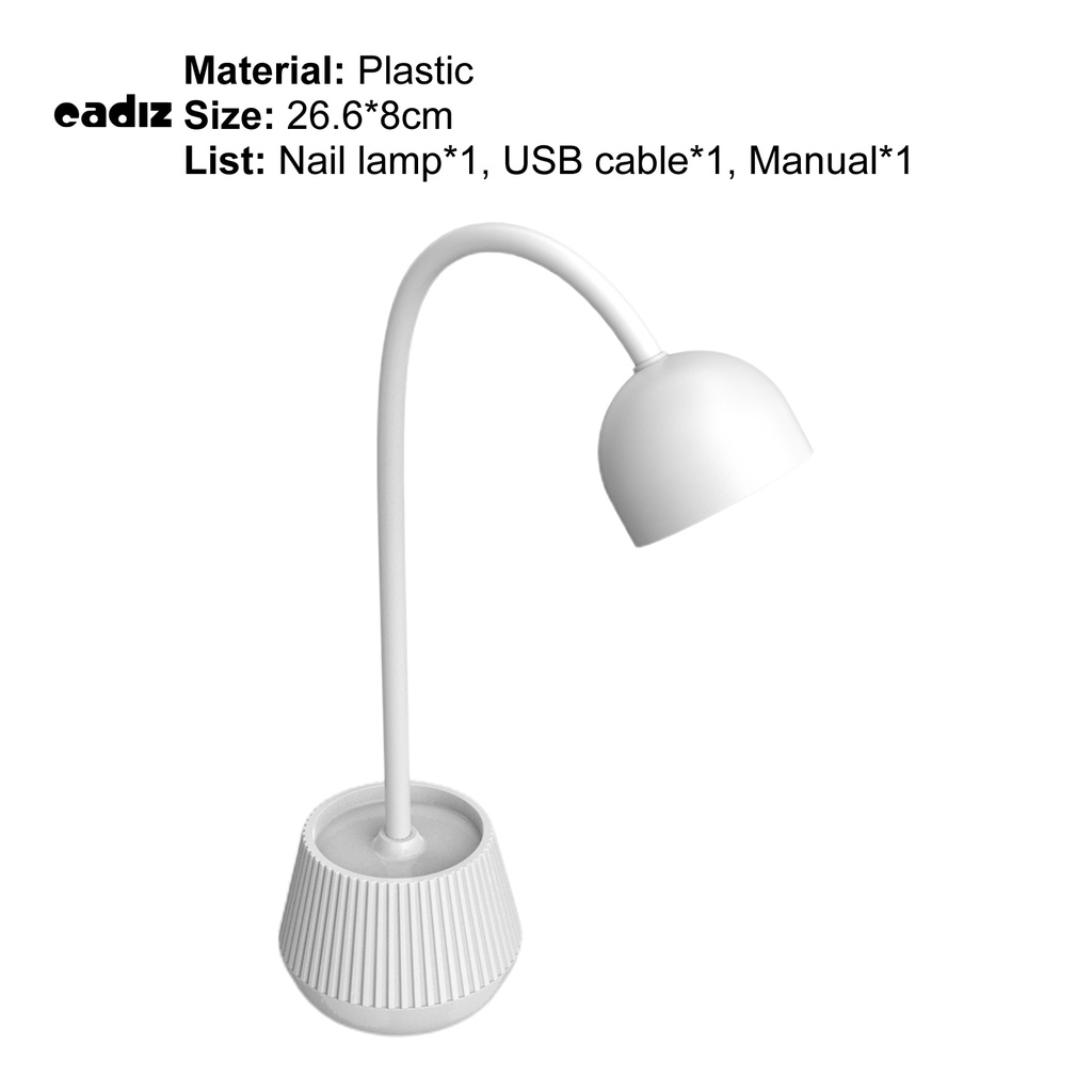 [Hàng mới về] Đèn led uv sấy khô sơn móng ba chiều làm bằng nhựa