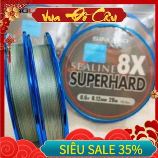 Dây dù 8x simago 20m màu xanh nhạt, siêu mảnh, siêu bền khẩu từ đức - 𝗩𝘂𝗮 đ𝗼̂̀ 𝗖𝗮̂𝘂