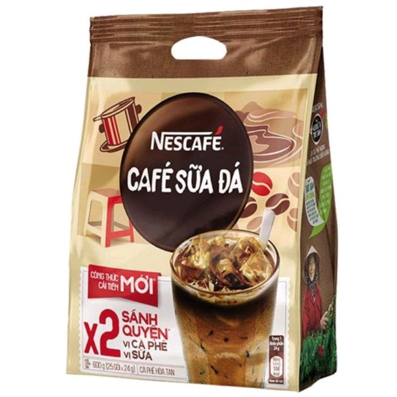 Nescafe sữa đá bịch 25 gói*24gram | BigBuy360 - bigbuy360.vn