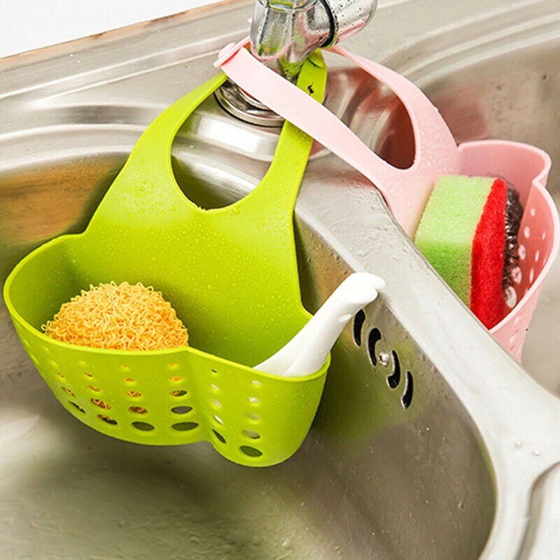 1 giá đỡ miếng rửa chén treo bồn rửa tiện dụng