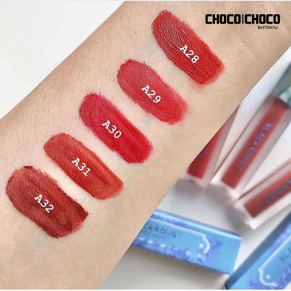 [XẢ HẾT NGHỈ TẾT- VER 6+5] Son Kem Lì Black Rouge Airfit Velvet Tint Version 6 Blueming Garden | Thế Giới Skin Care