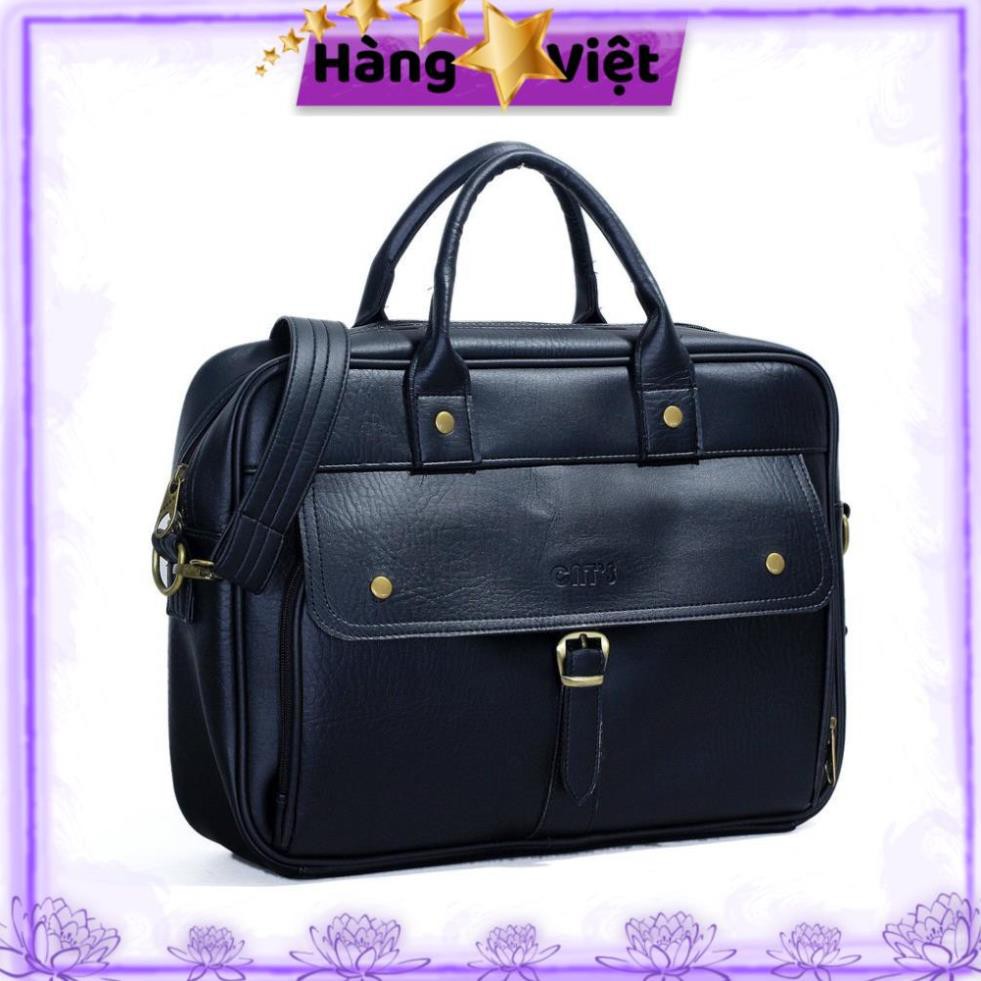 Tui Xách, Túi Xách Công Sở CNT HQ11 Đẳng Cấp Màu Đen