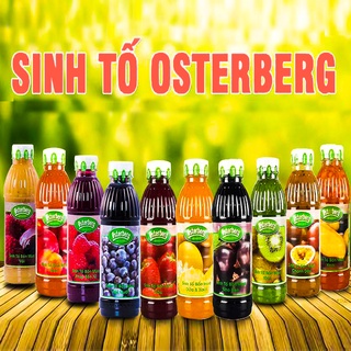 Sinh tố Osterberg ( 1 kg ) đủ hương ( Xoài, Việt Quất, Vải, Nho, Kiwi, Dâu, Đào, Chanh Dây,...) - Mứt trái cây tự nhiên