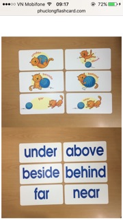 bộ thẻ flashcard dạy tiếng anh cho bé