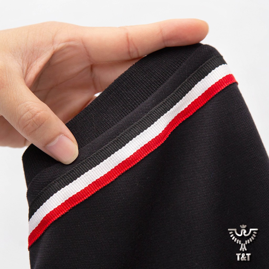 Áo thun nam áo polo nam có cổ cộc tay chất cotton co dãn thoáng mát dáng đẹp PL203