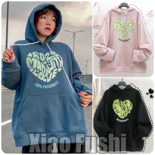 Áo Hoodie Unisex - Áo hoodie nỉ ngoại in PASSIONATE phong cách trẻ trung năng động | BigBuy360 - bigbuy360.vn