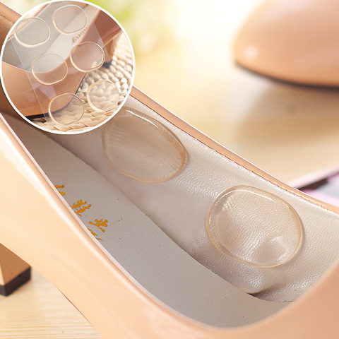 (Hàng Mới Về) Miếng Dán Bảo Vệ Gót Chân Chống Trượt Bằng Silicon Trong Suốt