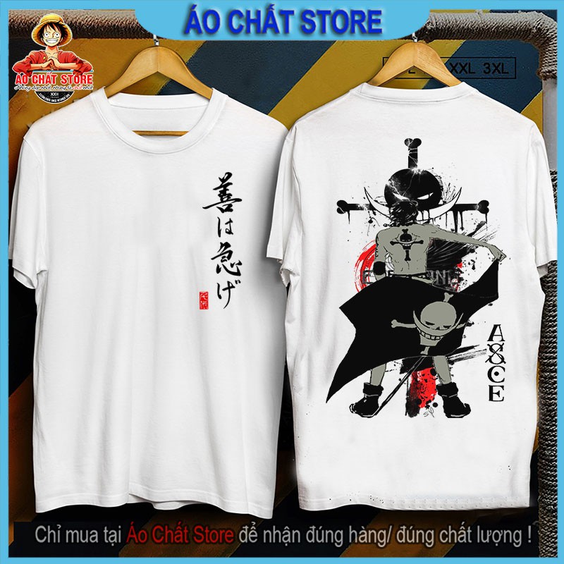 BST Áo ACE HỎA QUYỀN Cực Chất | Áo One Piece ACE Đảo Hải Tặc | LUFFY | Zoro Siêu Đẹp OP11 | Áo Chất Store