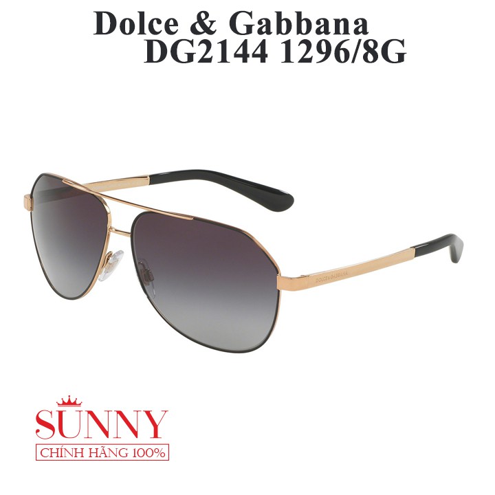 DG2144 1296 8G - Kính mát Docle &amp; Gabbana chính hãng, bảo hành toàn quốc