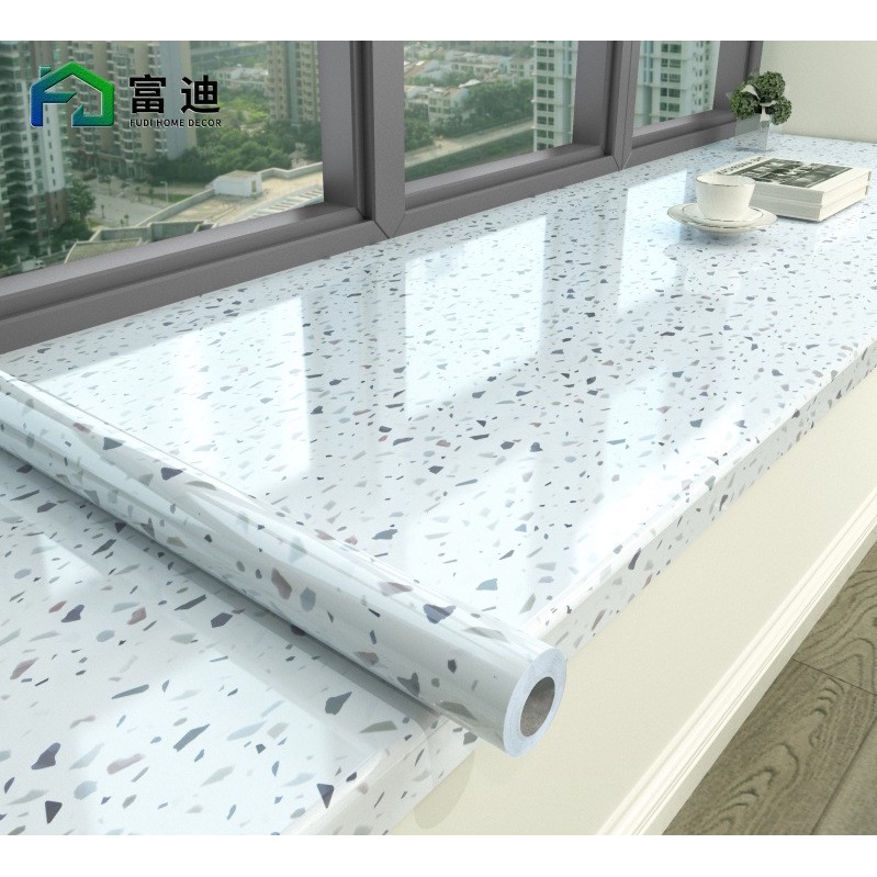 Giấy dán tường giả đá có keo sẵn (207)