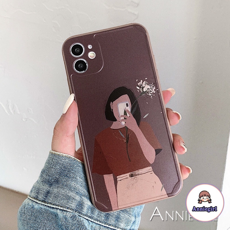 Ốp lưng TPU silicon họa tiết những cô gái phong cách retro cho IPhone 12 11 Pro Max XR Xs Max 8 7 Plus | BigBuy360 - bigbuy360.vn