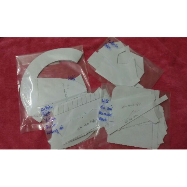 Rập may outfit doll