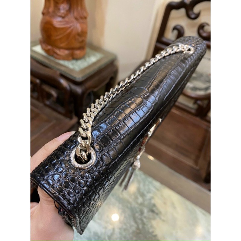 Túi Chữ Y Da Sần Vỡ Box Size 21cm | BigBuy360 - bigbuy360.vn