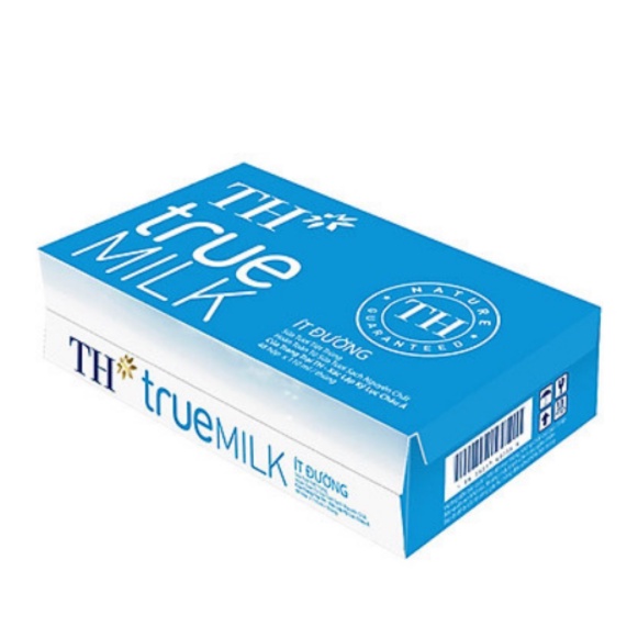 Thùng Sữa TH True Milk 48 hộp x 180ml ( Có Đường/ít Đường/K Đường).