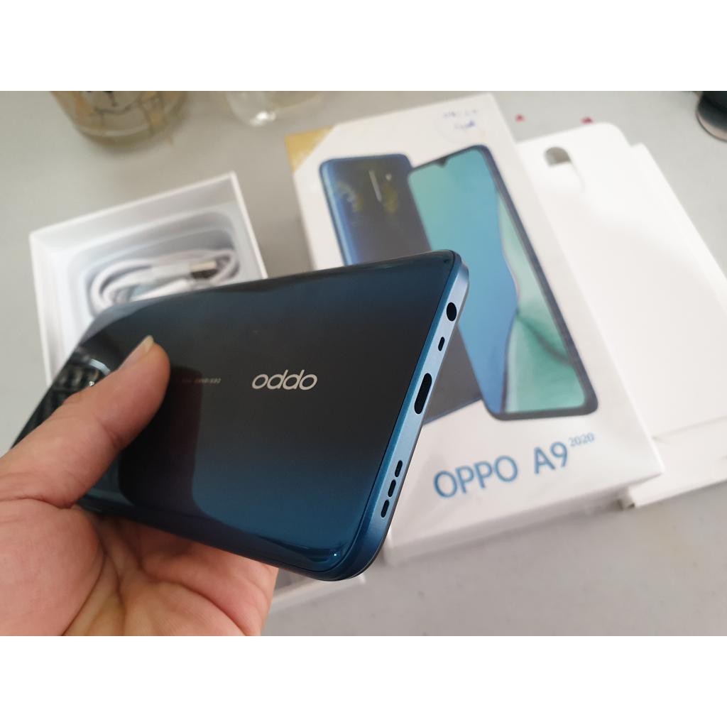 Điện thoại oppo a9 2020 Ram 4-Rom 128-cấu hình cao chơi game đã, giá lại rẻ, camera chụp ảnh đẹp cấu hình cao tới 48Mp