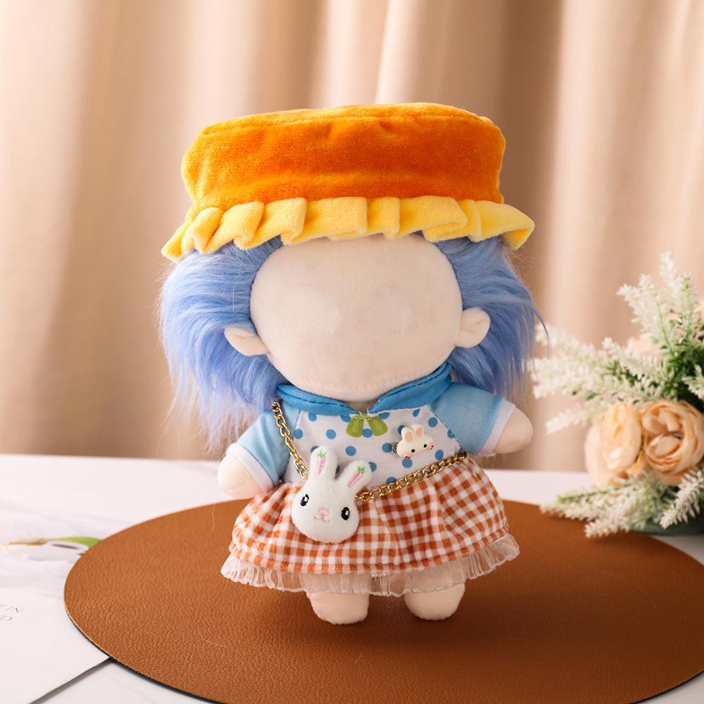 Búp Bê Đồ Chơi Bằng Vải Jean Nhồi Bông Mới Dành Cho Búp Bê 20cm