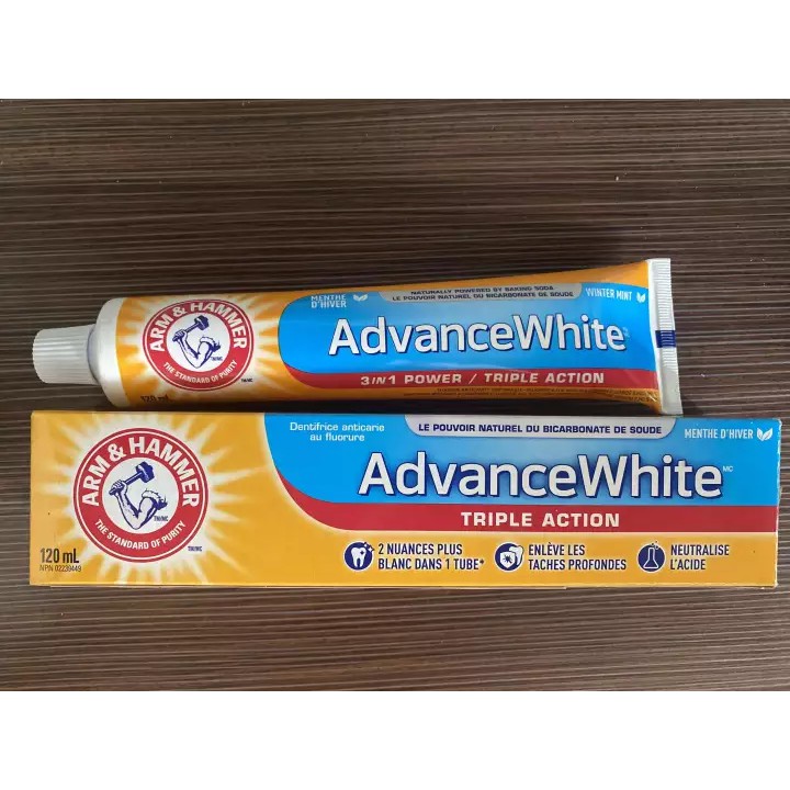 Kem đánh răng làm trắng Arm & Hammer hàng chính hãng nhập khẩu chính ngạch