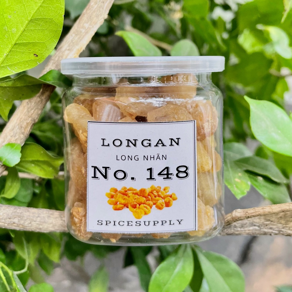 Longan - Long nhãn SPICESUPPLY Việt Nam sấy dẻo loại ngon ngọt vừa Hũ 70g