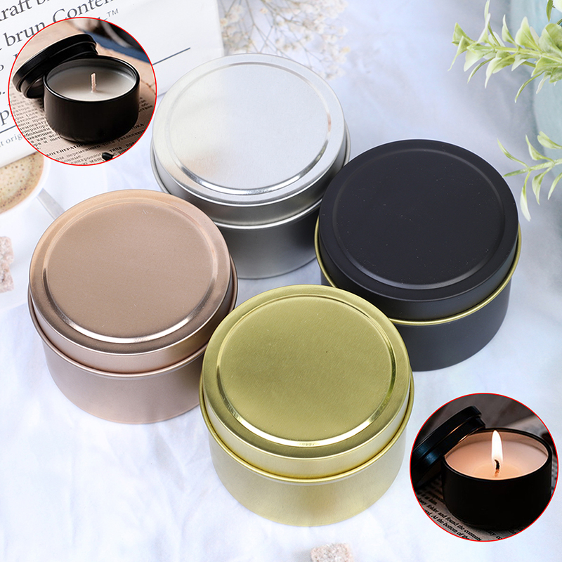 Hũ đựng nến 4oz đơn giản nhiều màu tùy chọn