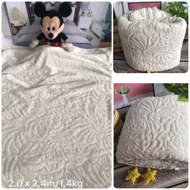 Mền lông tuyết 2mx2m4