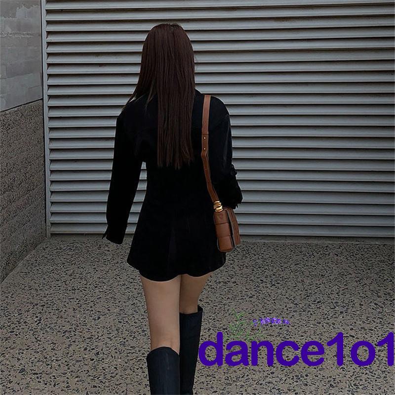 Áo Sơ Mi Dài Tay Cổ Bẻ Màu Trơn Khiêu Vũ1O1- Thời Trang Dành Cho Nữ