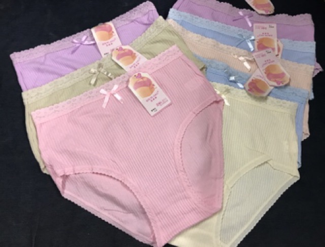 Xả kho quần lót gân cạp cao nữ QL111 (10 quần) | BigBuy360 - bigbuy360.vn