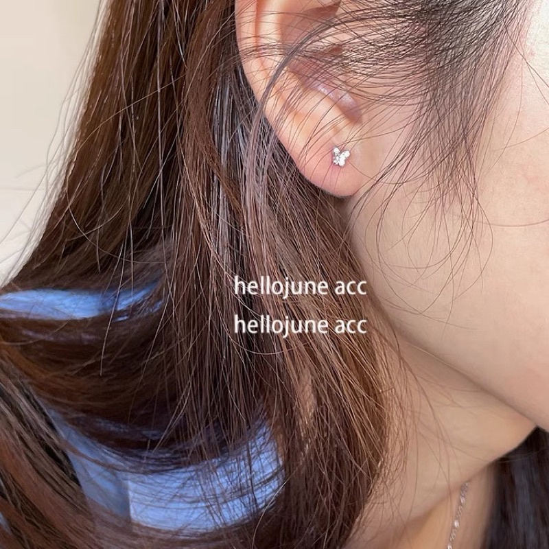 Khuyên tai bi xinh-Thép không gỉ - jesse store T4