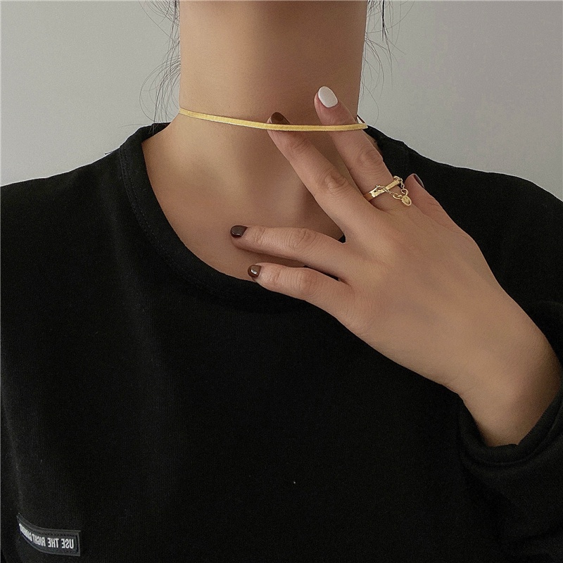 Dây chuyền nữ, Vòng cổ nữ Chocker phong cách Vintage đơn giản tinh tế Ivy.acc C10
