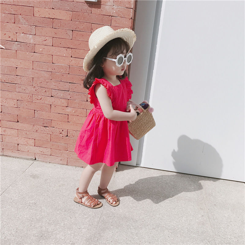 Đầm Công Chúa Thời Trang Mùa Hè Xinh Xắn Cho Bé Gái