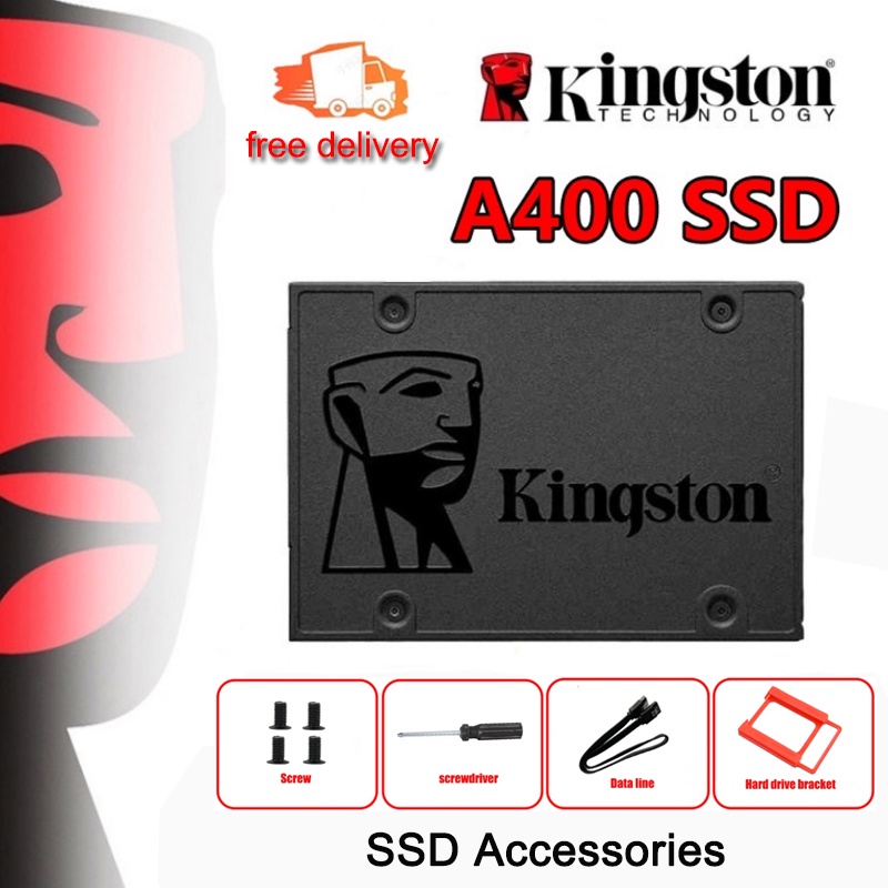 Ổ Đĩa Cứng Kingston A400 2.5 Inch 60GB 120GB 240GB 480GB Cho Máy Tính Laptop