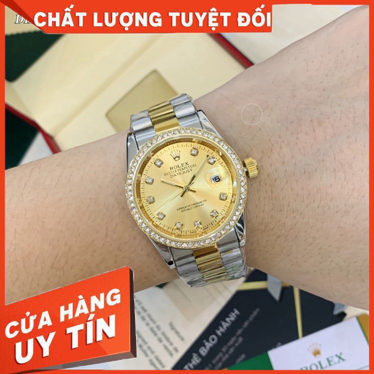 Đồng hồ nam nữ Rol cao cấp - Full box bảo hành 12th - chống nước