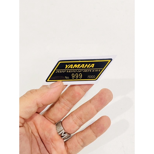 Tem nổi Thông Số Logo Crom Honda / Yamaha 2022 6789/999 ✌