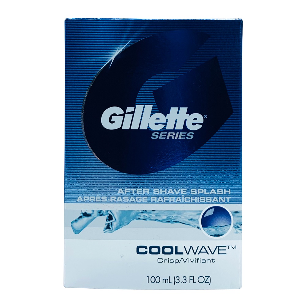 Dưỡng da Gillette Series After Shave Splash - Cool Wave, 100ml