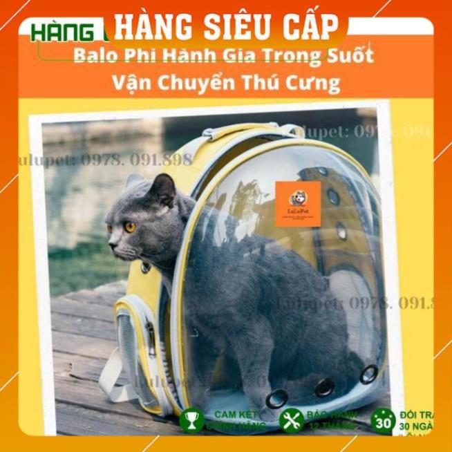 [HÀNG CAO CẤP] BALO PHI HÀNH GIA CHO THÚ CƯNG/ BA LO TRONG SUỐT CHO CHÓ MÈO/ BALO VẬN CHUYỂN CHÓ MÈO/ BALO ĐỰNG CHÓ MÈO