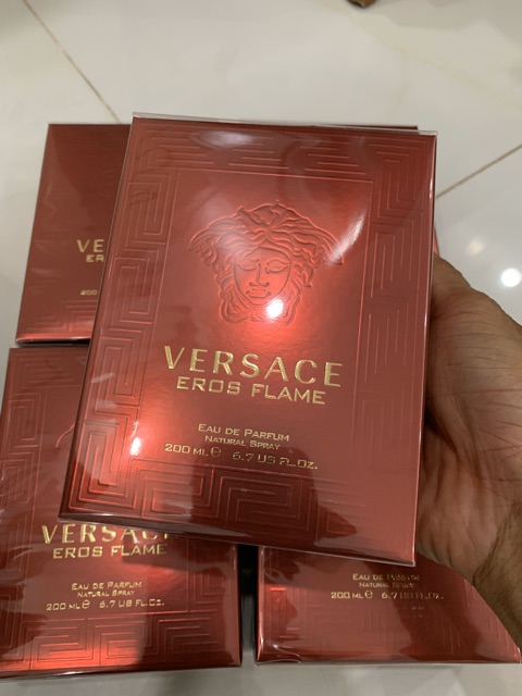 Nước hoa versace eros flame edp 200ml full seal (như hình tự chụp)