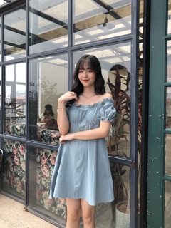 Váy trễ vai 6 màu