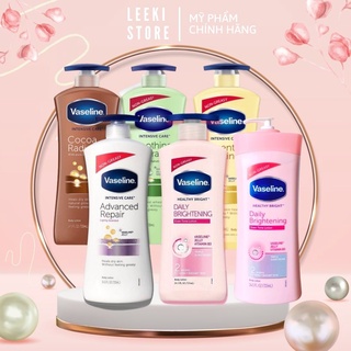 Sữa dưỡng thể trắng da Vaseline Healthy White UV Lightening 725ml